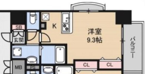 三国駅 徒歩10分 12階の物件間取画像